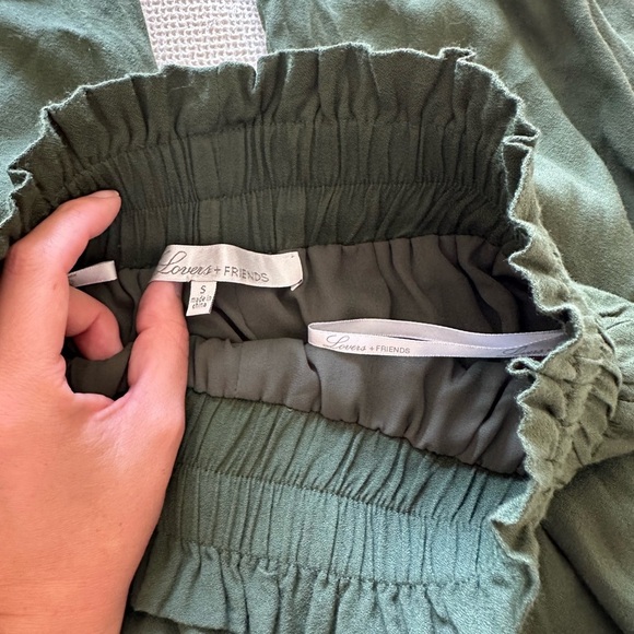 Lovers + Friends Olive Smocked Pants - Picture 4 of 8